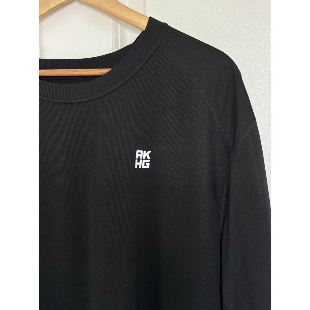 Duluth Alaskan Hardgear AKHG Men's 2XL Black Performance Shirt Raglan 100% Poly